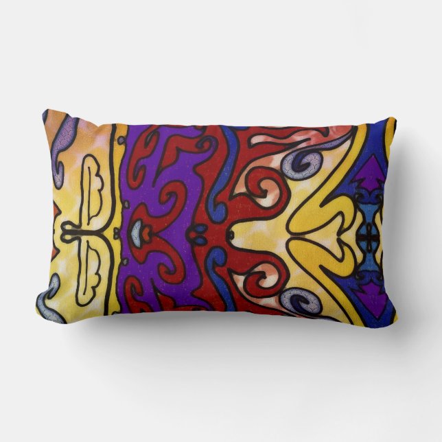 Jester’s Hat Lumbar Cushion (Front)