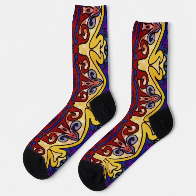 Jester’s Hat Socks (Left)