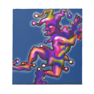 Jester Saphire Blue Notepad