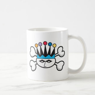 jester Skull and Crossbones Coffee Mug