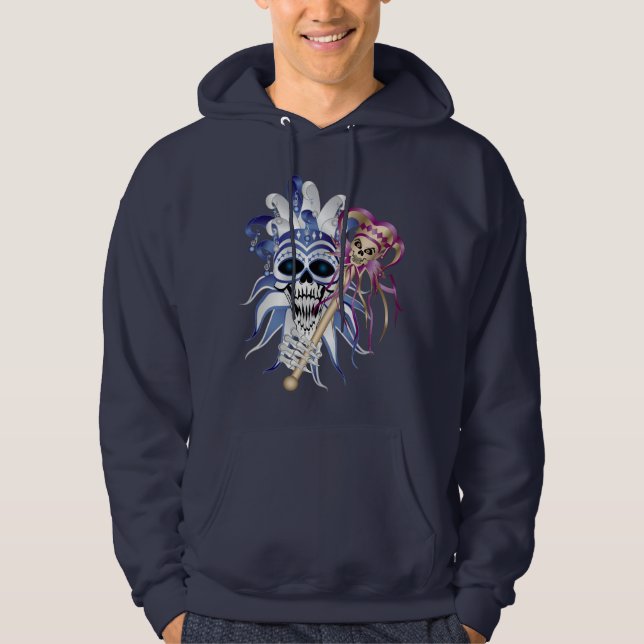 Jester Skull Hoodie (Front)