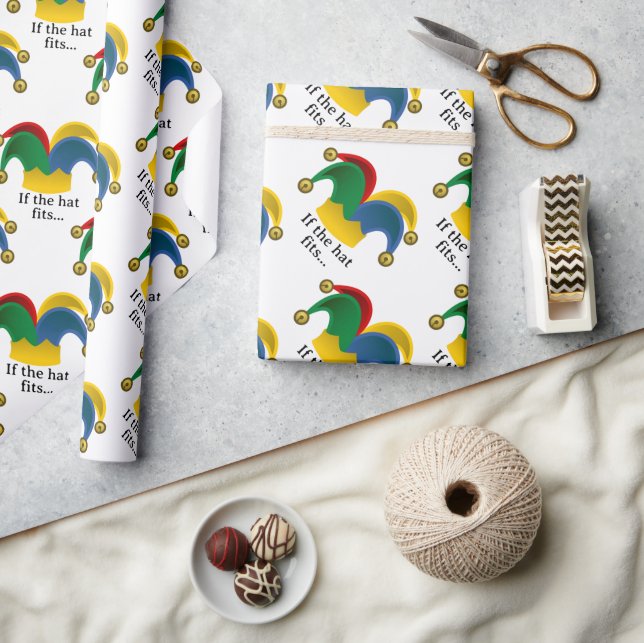 Jester's Hat April Fool's Day Wrapping Paper (Crafts)