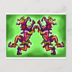 Jesters Postcard