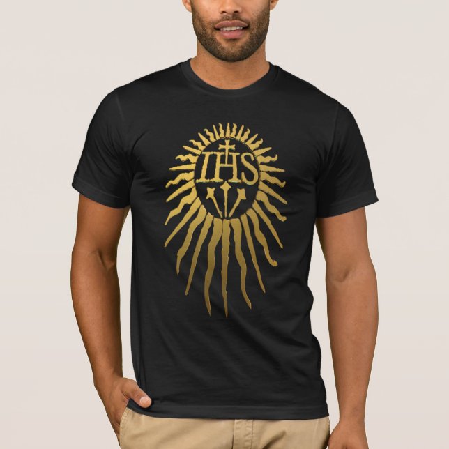 Jesuit IHS Monogram T-Shirt (Front)