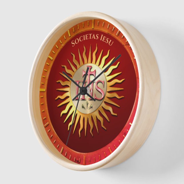 Jesuit Seal Clock (Angle)