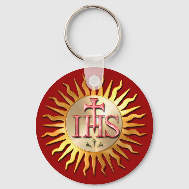 Jesuit Seal Key Ring (Front)