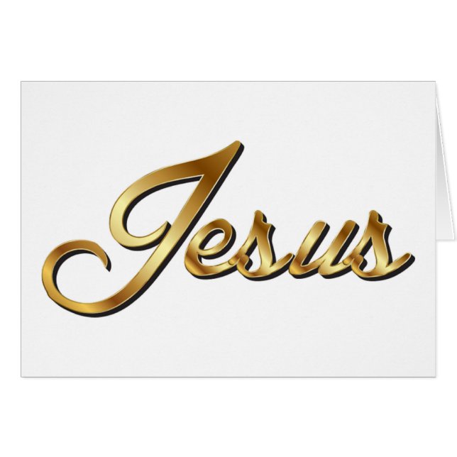 JESUS (Front Horizontal)
