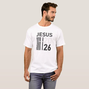 Jesus 2026 Christian Faith T-Shirt – Modern Typogr