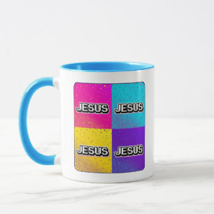 JESUS - 4 Square  Mug