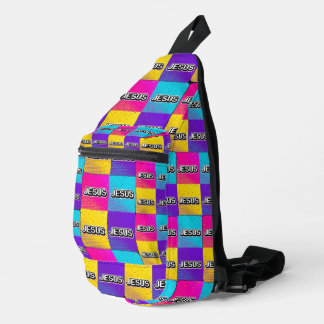 JESUS - 4 Square  Sling Bag
