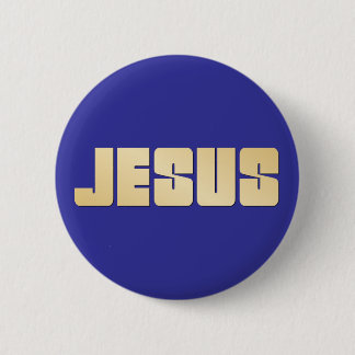 Jesus 6 Cm Round Badge