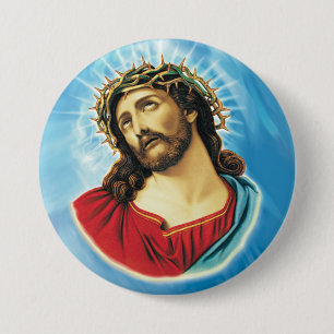 Jesus 7.5 Cm Round Badge