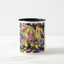 "Jesus" Abstract Painting Inspired Mug