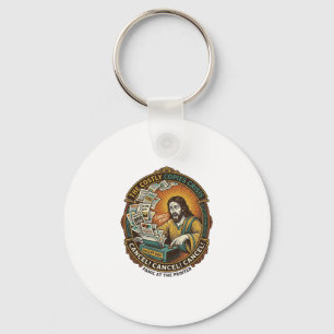 Jesus Accidental 100 Colour Copies Printer Mistake Key Ring