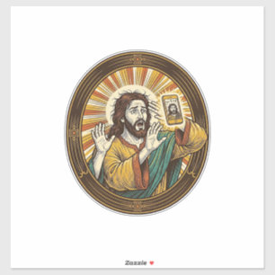 Jesus Accidental Front Camera Double Chin Selfie E