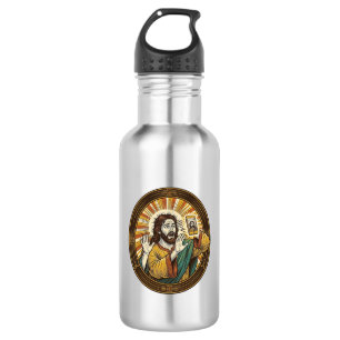 Jesus Accidental Front Camera Double Chin Selfie E 532 Ml Water Bottle