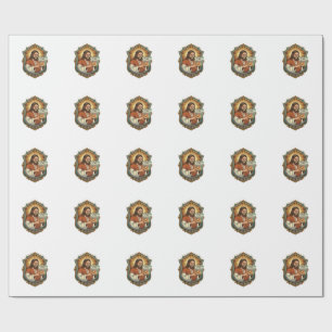 Jesus Accidental Video Call Dial Social Media Pani Wrapping Paper