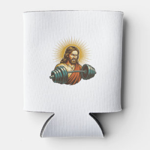 Jesus Accidentally Adding Too Much Weight Gym Fail Can Cooler