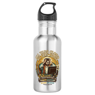 Jesus Accidentally Closed All Browser Tabs Panic T 532 Ml Water Bottle