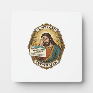 Jesus Added Spam Crypto Group Chat Annoyance Humou Plaque