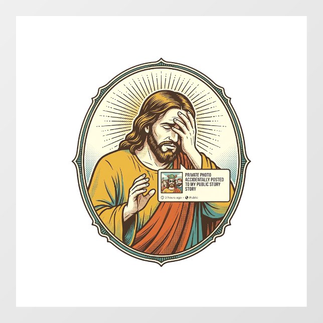 Jesus Added To Story Instead Direct Message Social (Sheet)