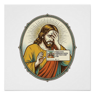 Jesus Added To Story Instead Direct Message Social Poster