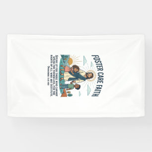Jesus Adoption Foster Care Graphic Tee Christian A Banner