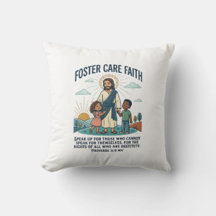 Jesus Adoption Foster Care Graphic Tee Christian A Cushion