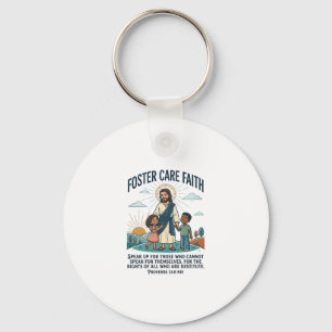 Jesus Adoption Foster Care Graphic Tee Christian A Key Ring