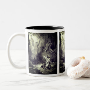 Jesus Agony In The Garden Religious Art  Two-Tone Coffee Mug