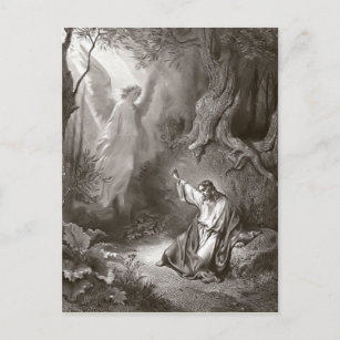 Jesus Agony In The Garden Religious Postcard