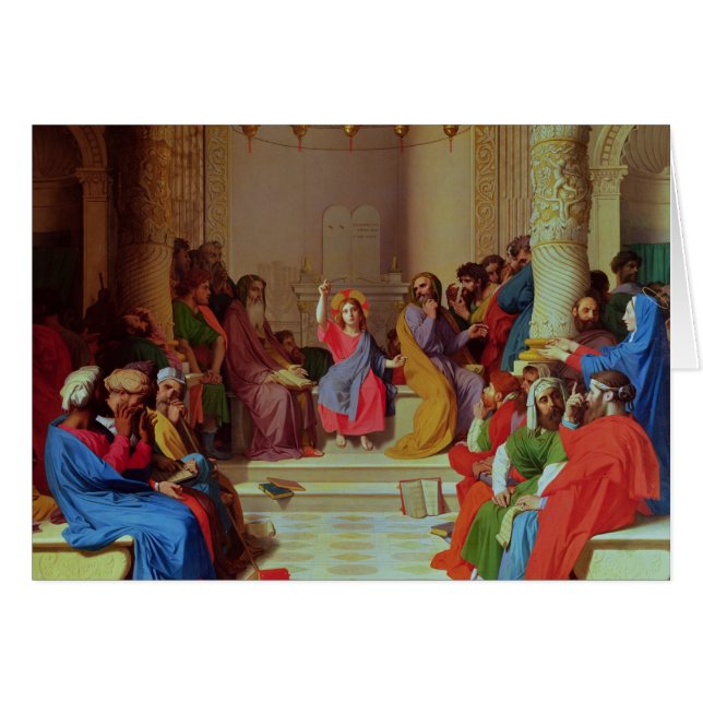 Jesus Among the Doctors, 1862 (Front Horizontal)