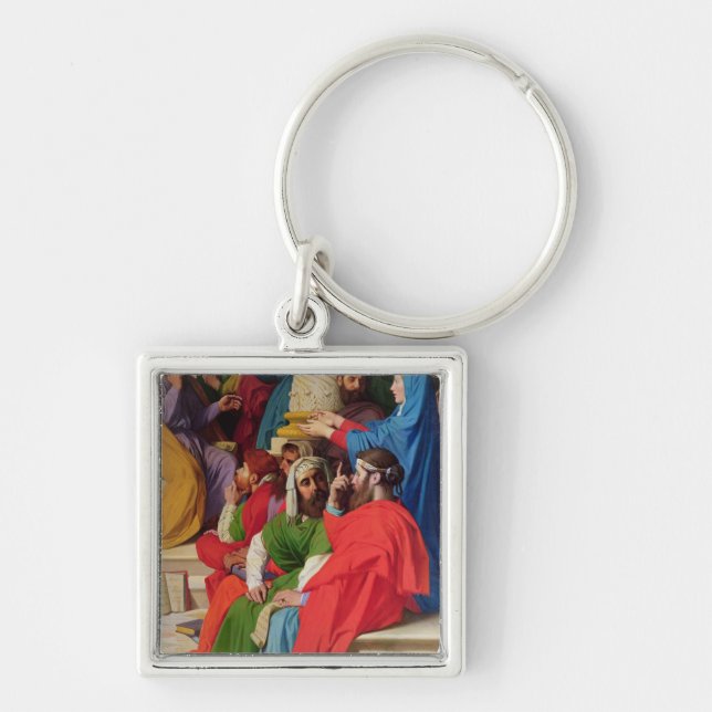 Jesus Among the Doctors Key Ring (Front)