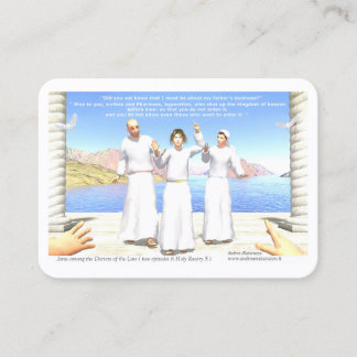 Jesus among the Doctors of the Law (two episodes) Calling Card