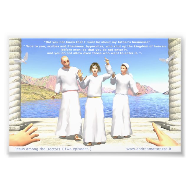 Jesus among the Doctors  Photo Print (Front)