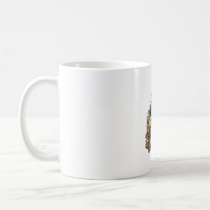 Jesus and Cats Vintage Coffee Mug