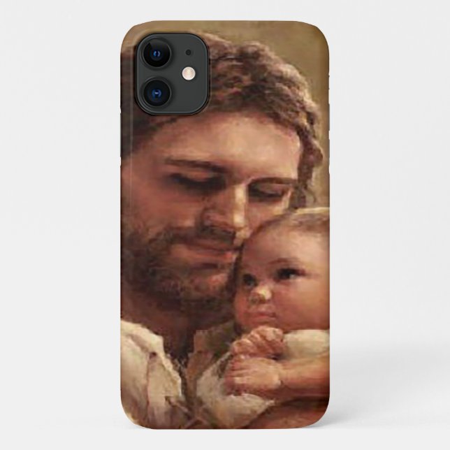 Jesus and child Case-Mate iPhone case (Back)
