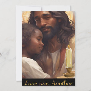 Jesus and Child Christian Poser Invitation