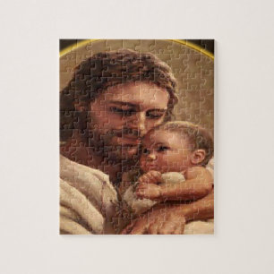 Jesus and child jigsaw puzzle