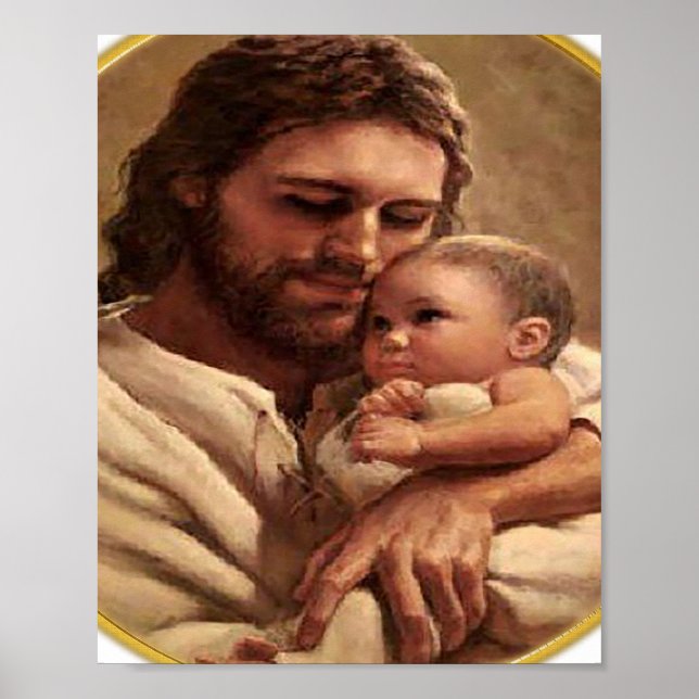 Jesus and child poster (Front)