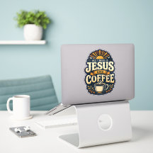 Jesus and Coffee Christian Faith Coffee Lover 