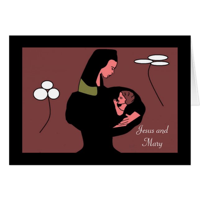 Jesus and Mary (Front Horizontal)