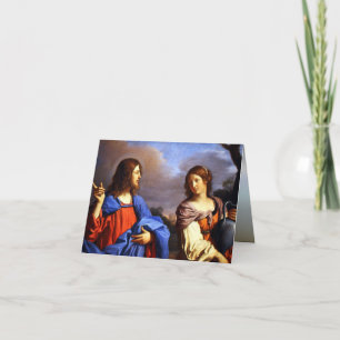 Jesus and Mary Magdalene Card