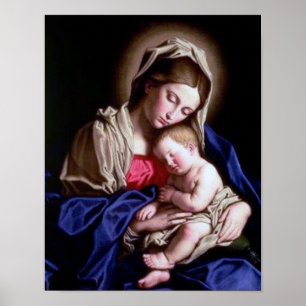 JESUS AND MARY POSTER