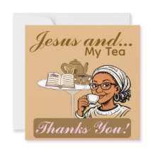 Jesus and My Tea Stationery