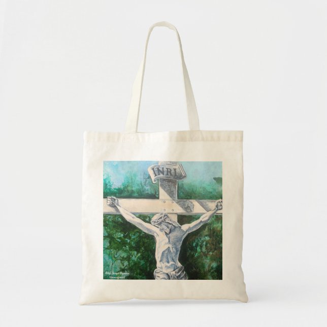 Jesus and Resurrection  Tote Bag (Front)