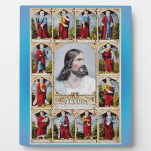 Jesus and the Apostles plaque