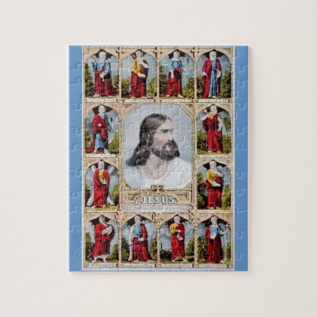 Jesus and the Apostles puzzle (Vertical)