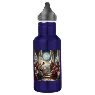 Jesus and the Disciples: Matthew 19:26 532 Ml Water Bottle