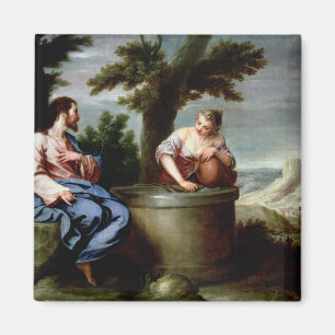 Jesus and the Samaritan Woman Magnet